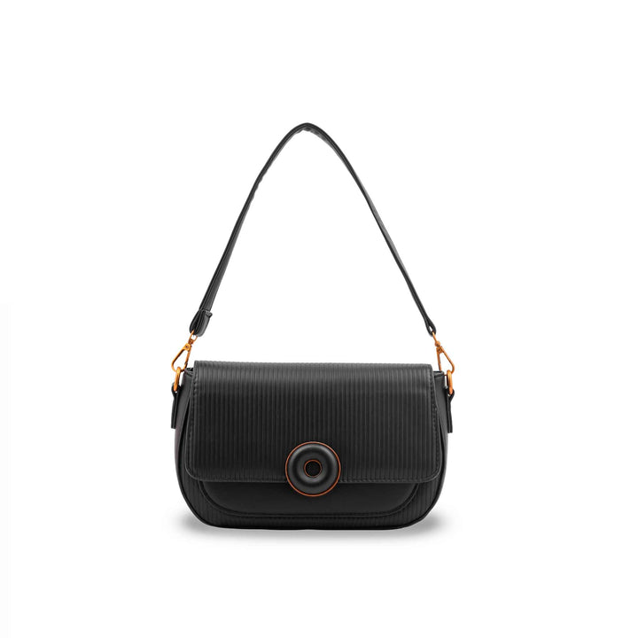 Black Formal Shoulder Bag For Ladies P36615