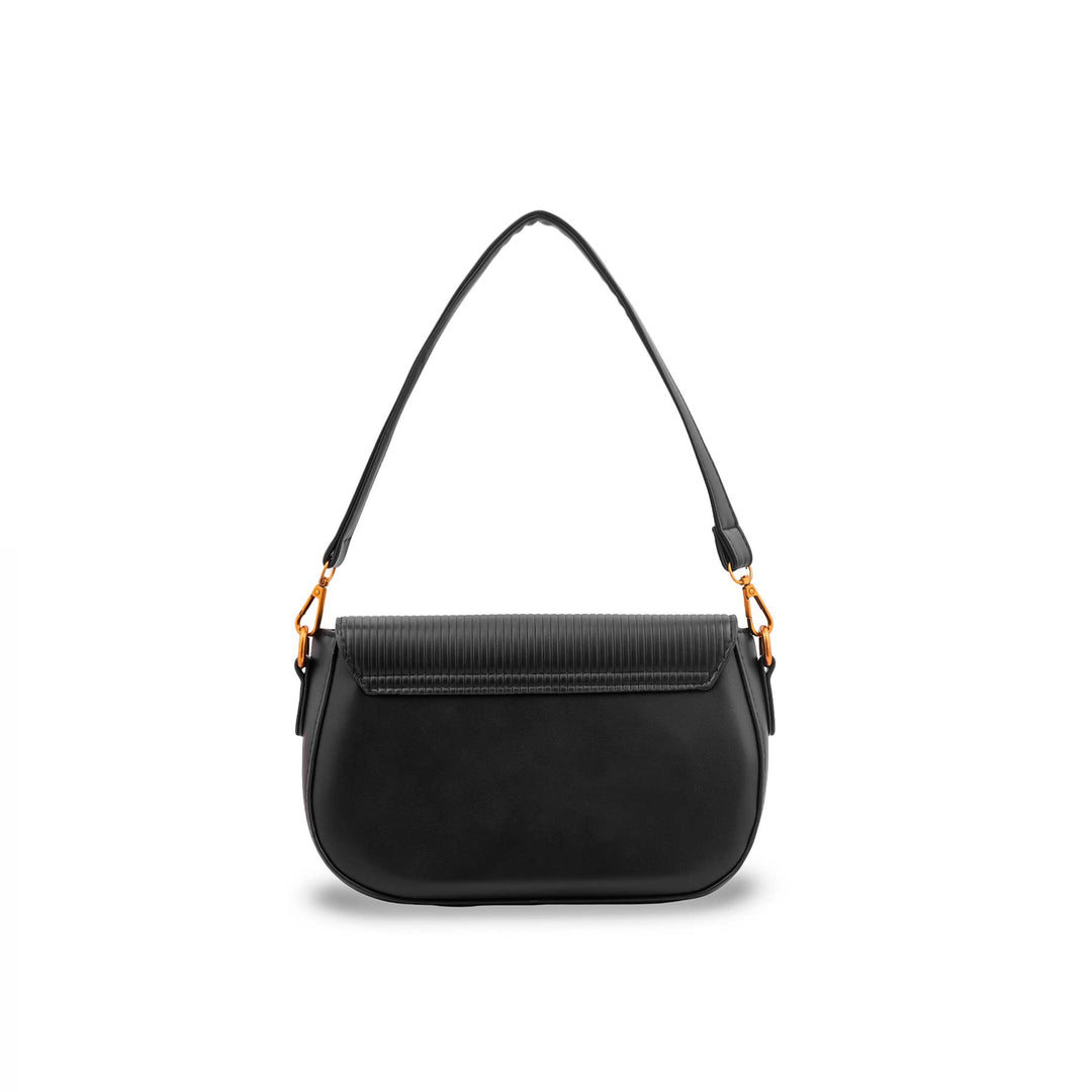 Black Formal Shoulder Bag For Ladies P36615