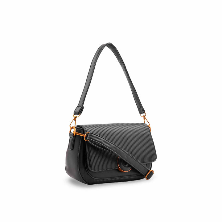 Black Formal Shoulder Bag For Ladies P36615