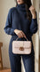 Beige Formal Shoulder Bag For Ladies P36616
