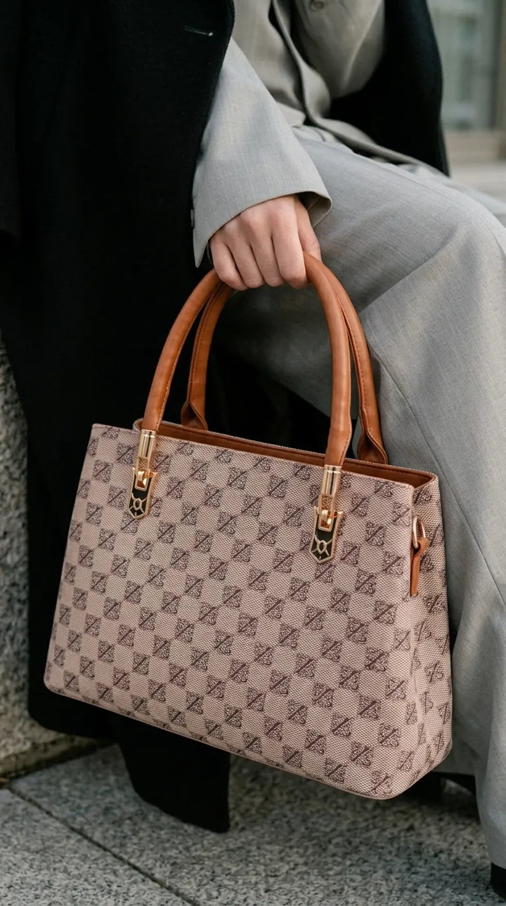 Fawn Formal Hand Bag For Women P36619