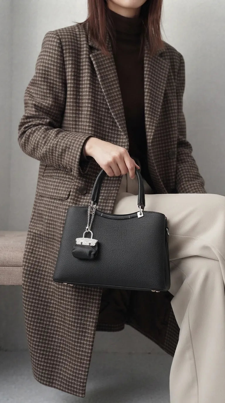 Black Formal Hand Bag For Women P36648