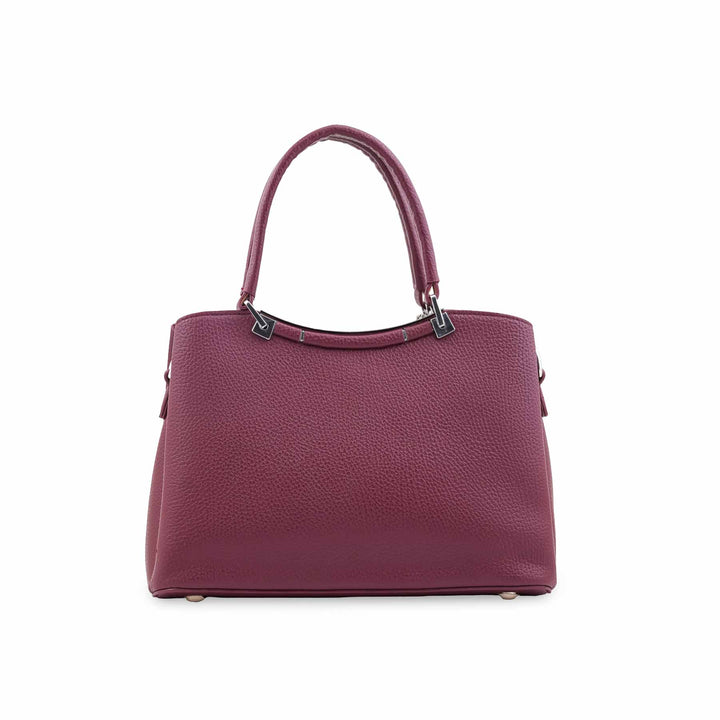 Maroon Formal Hand Bag For Women P36648