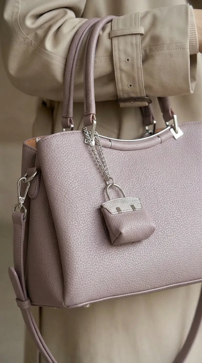 Purple Formal Hand Bag For Women P36648
