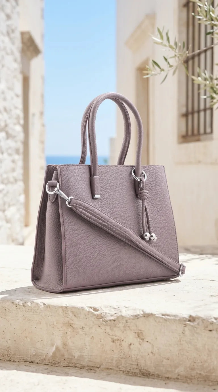 Purple Formal Hand Bag For Women P36651