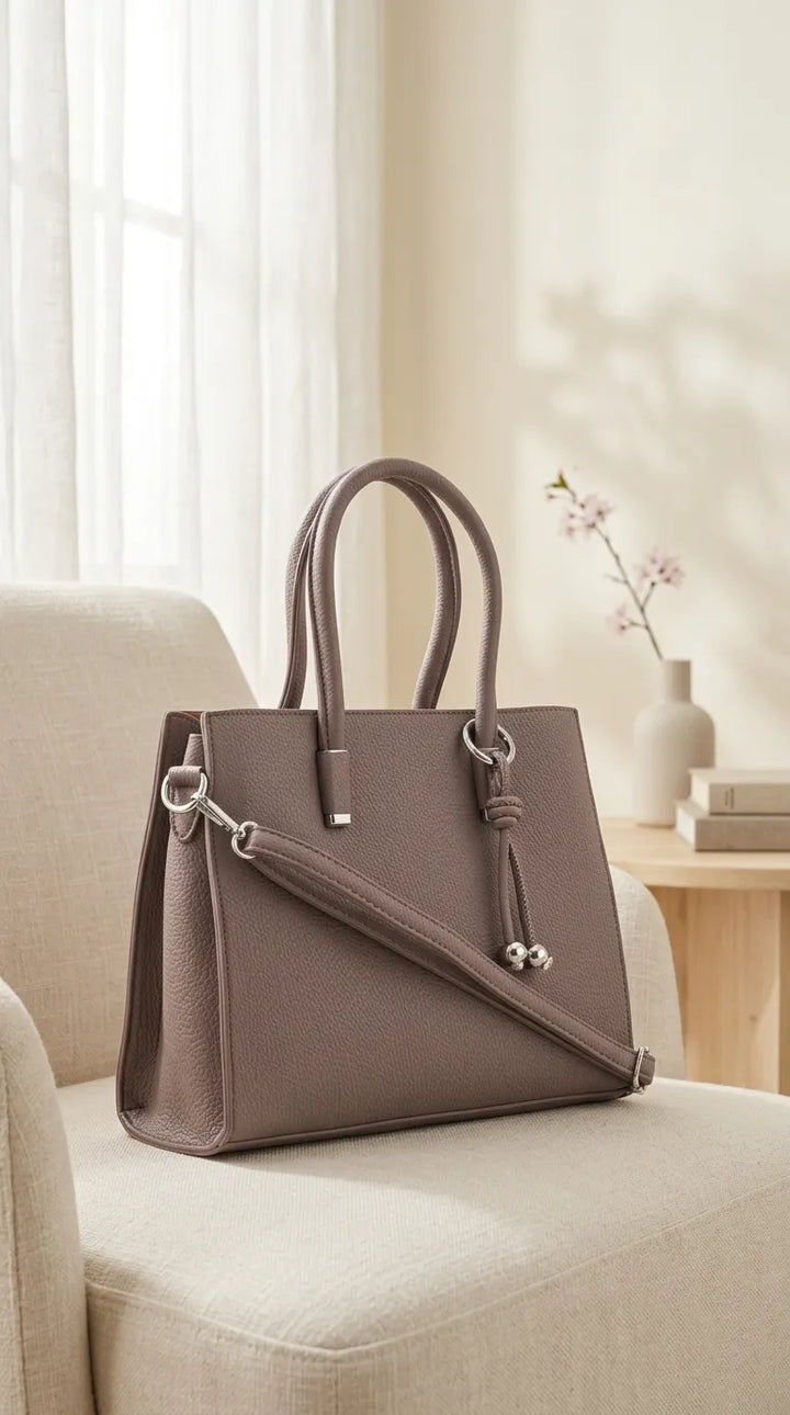 Purple Formal Hand Bag For Women P36651