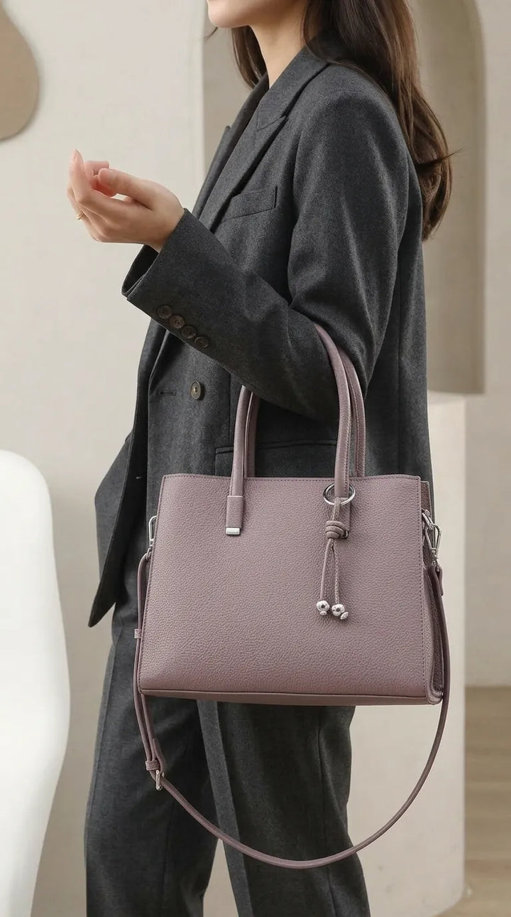 Purple Formal Hand Bag For Women P36651