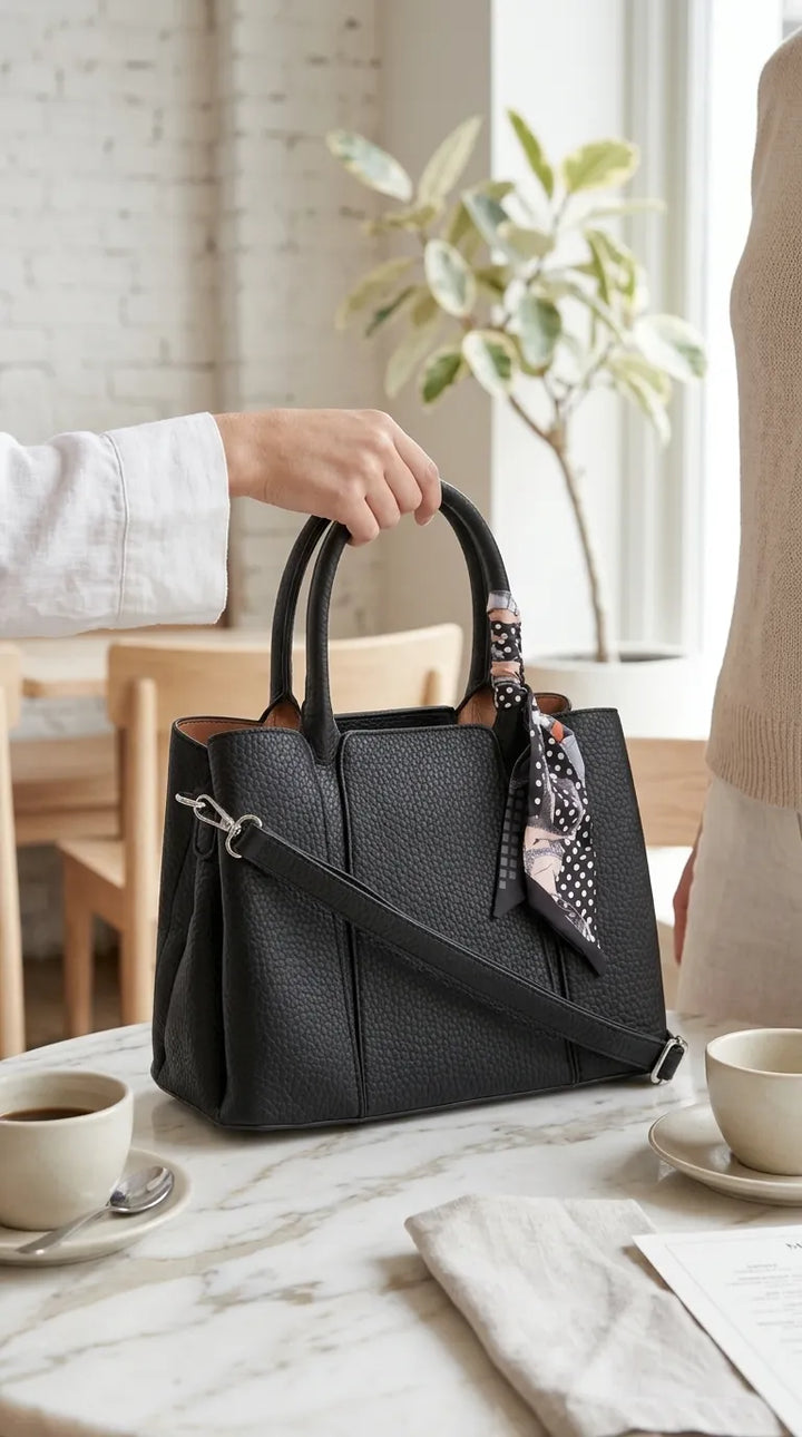 Black Formal Hand Bag For Women P36653
