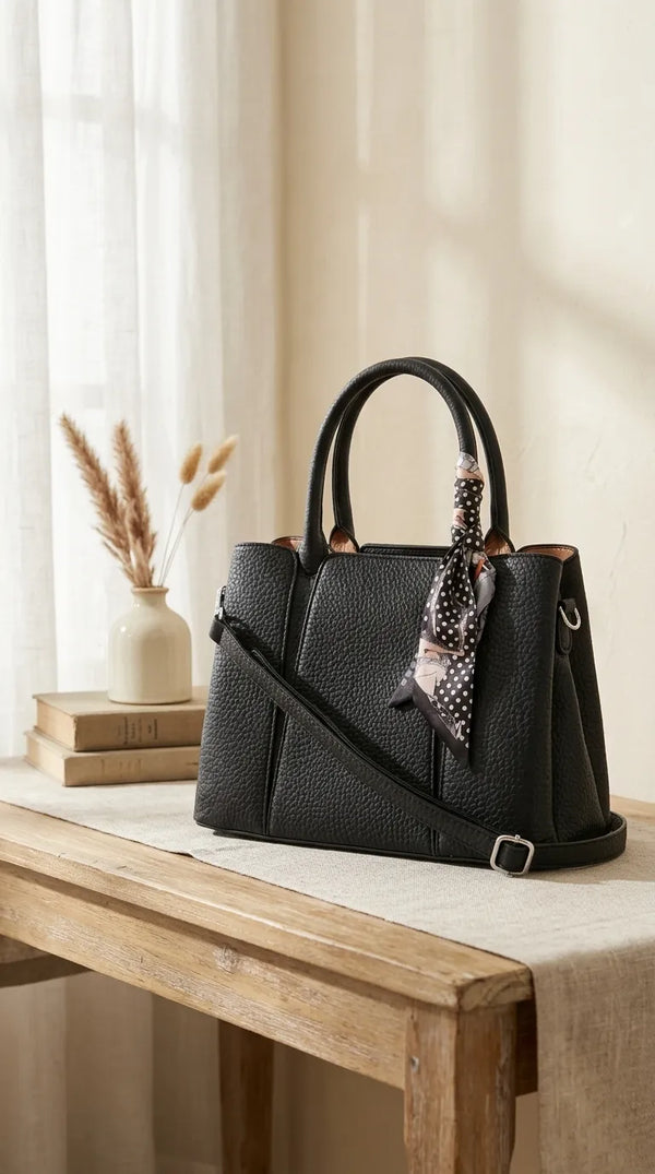 Black Formal Hand Bag For Women P36653