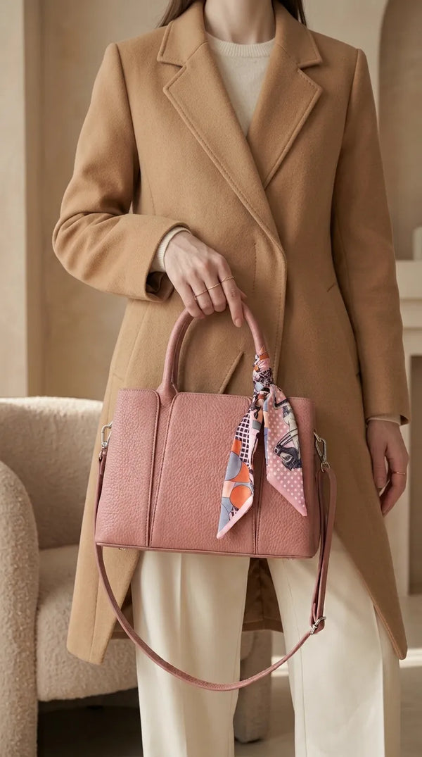 Pink Formal Hand Bag For Women P36653