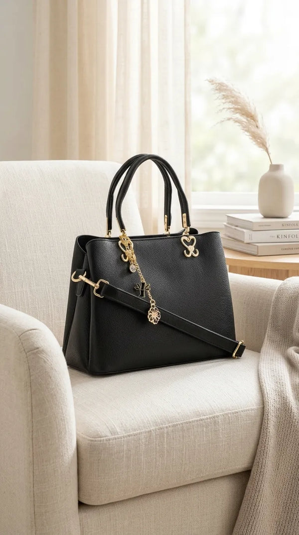 Black Formal Hand Bag For Women P36654