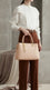 Cream Formal Hand Bag For Women P36654