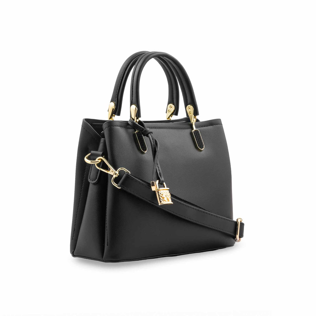 Black Formal Hand Bag For Women P36655