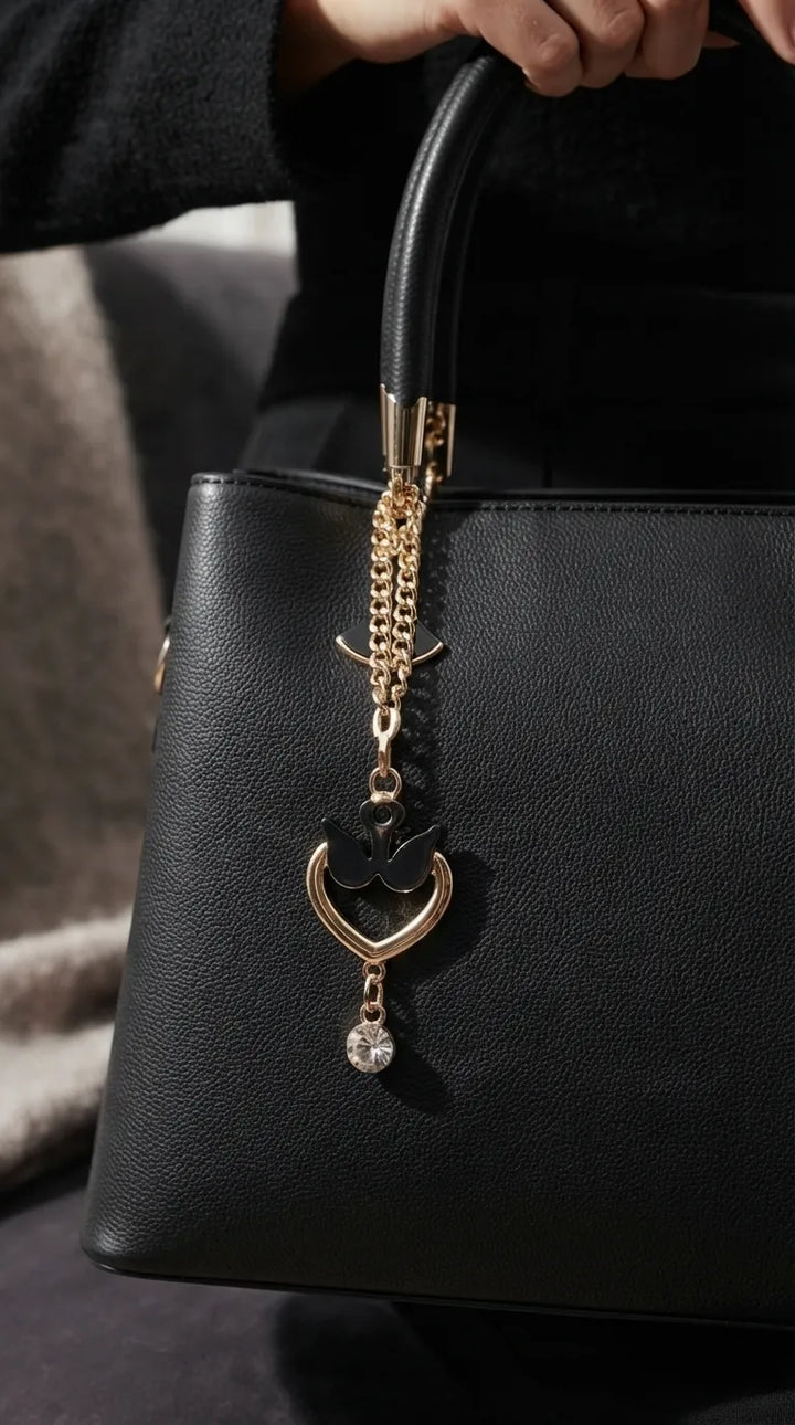 Black Formal Hand Bag For Women P36656