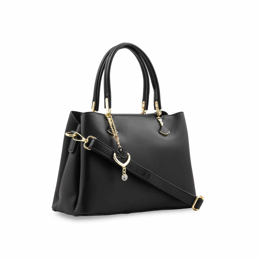 Black Formal Hand Bag For Women P36656
