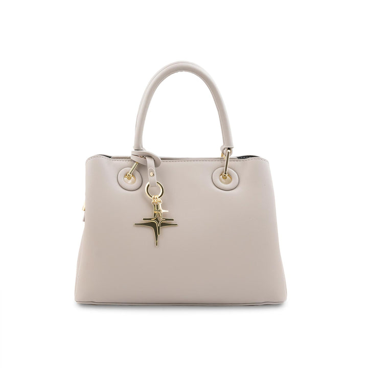 Grey Formal Hand Bag For Women P36657