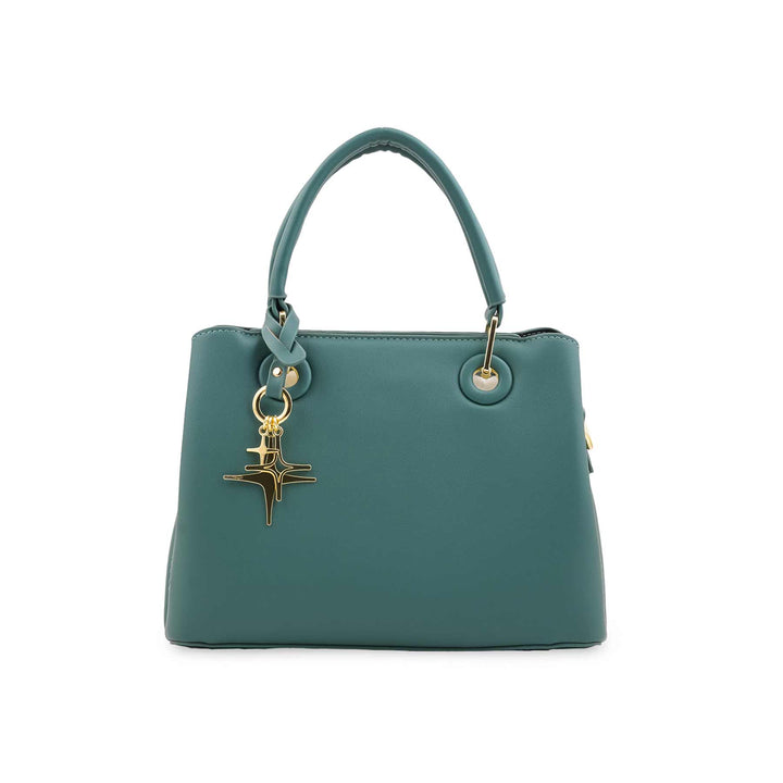 Green Formal Hand Bag For Women P36657