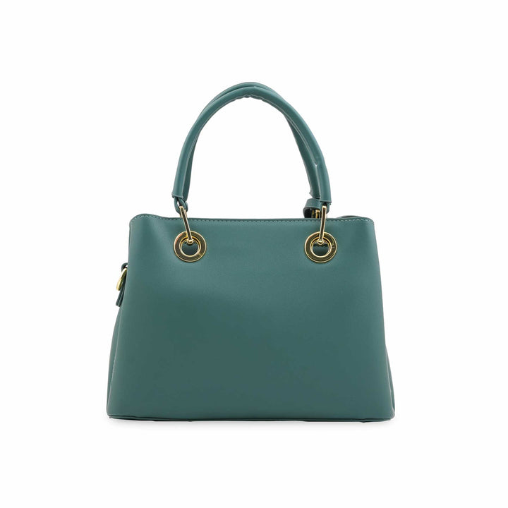 Green Formal Hand Bag For Women P36657