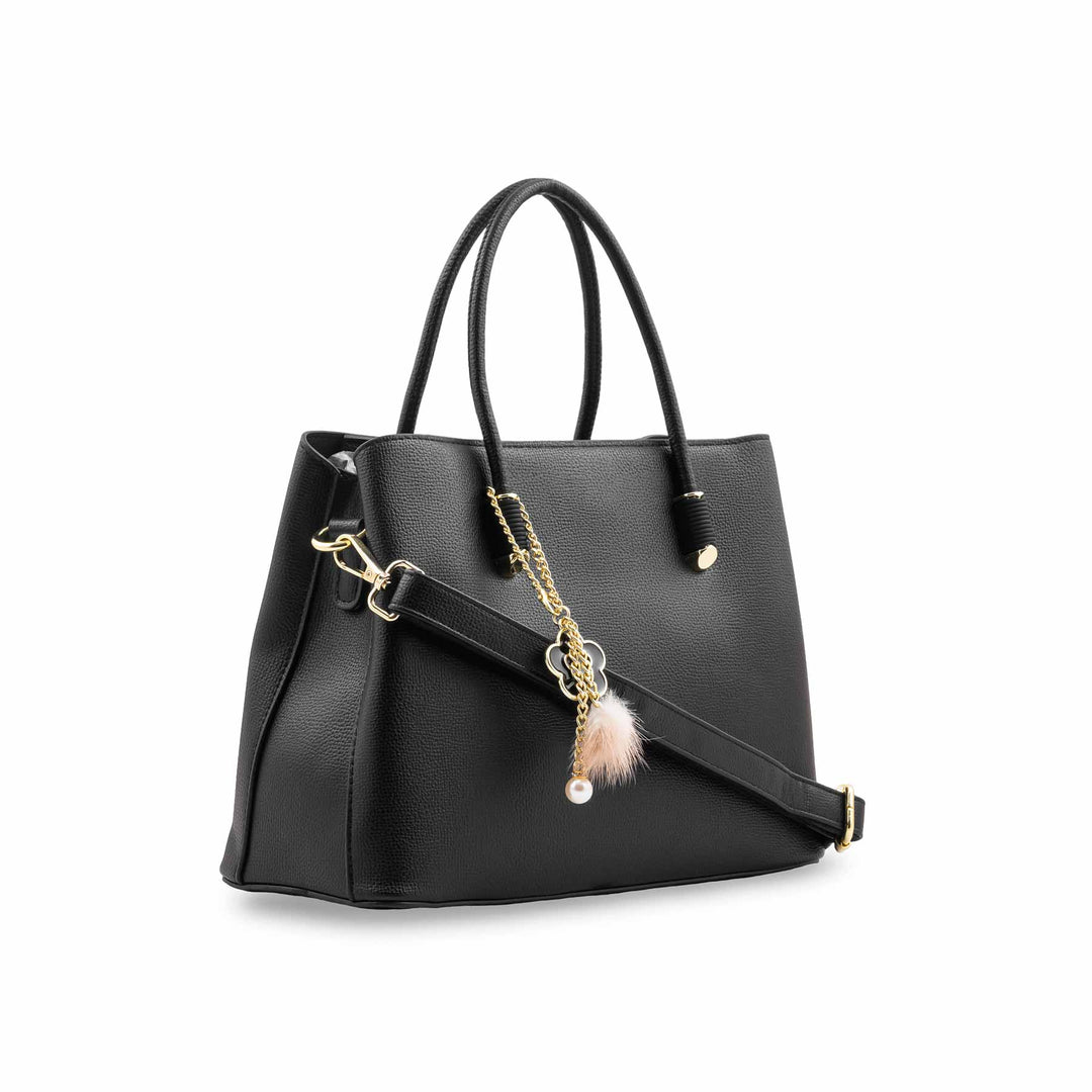 Black Formal Hand Bag For Women P36658
