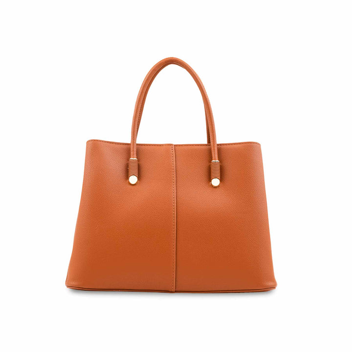 Mustard Formal Hand Bag For Women P36658