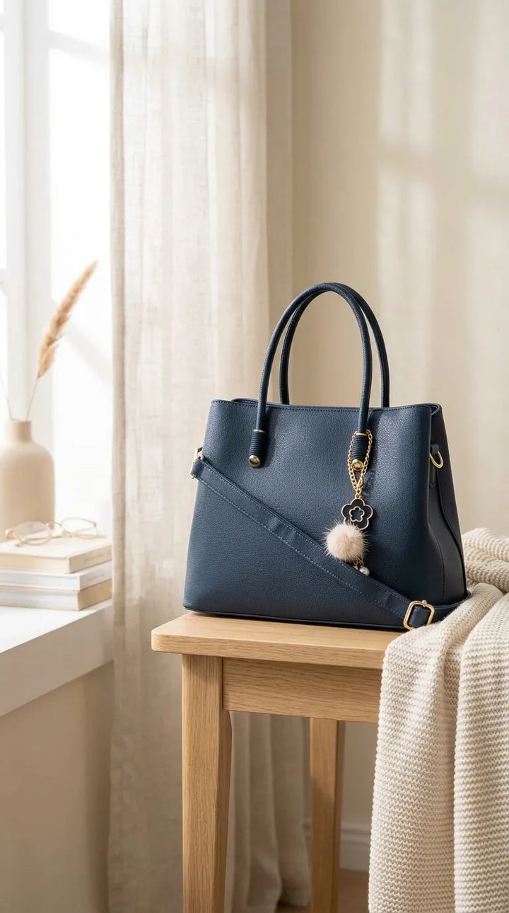 Blue Formal Hand Bag For Women P36658