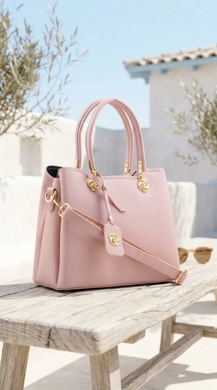 Pink Formal Hand Bag For Women P36660