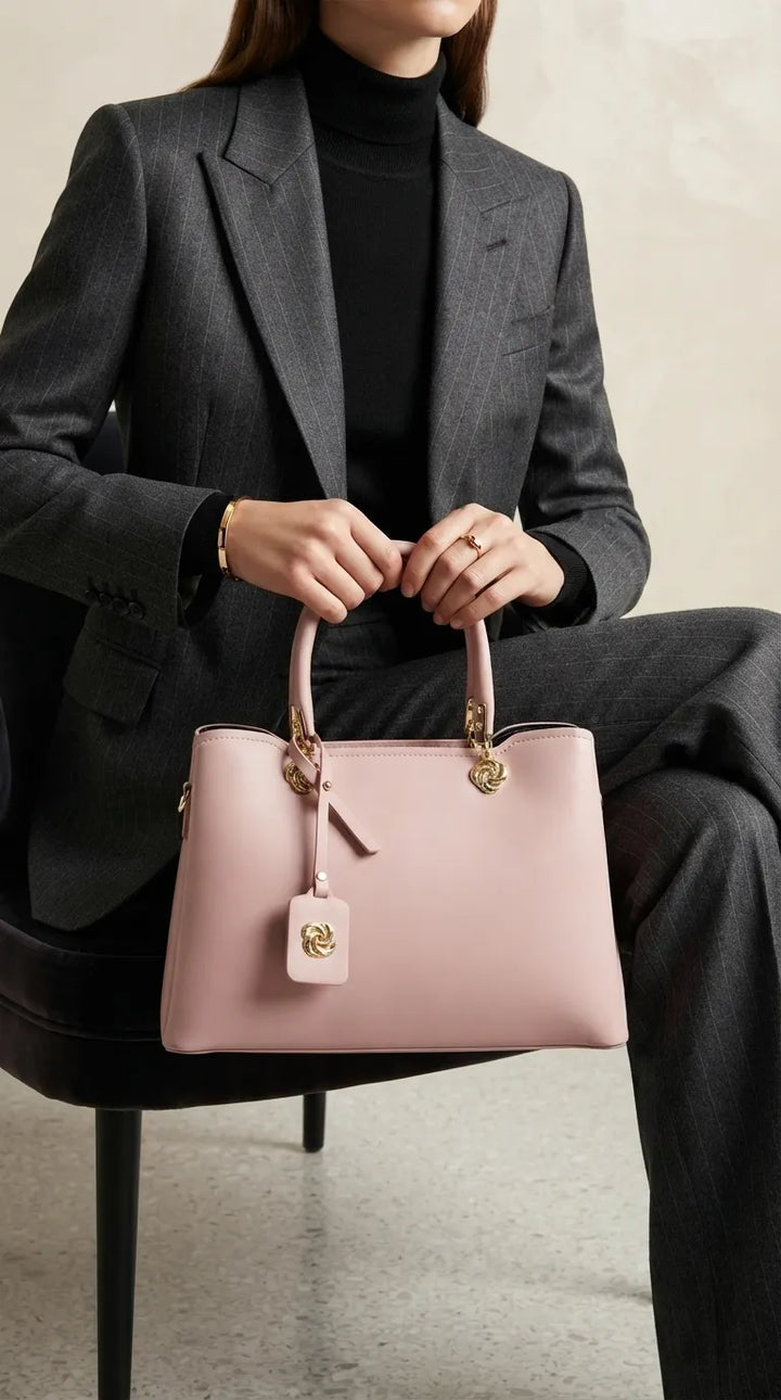 Pink Formal Hand Bag For Women P36660