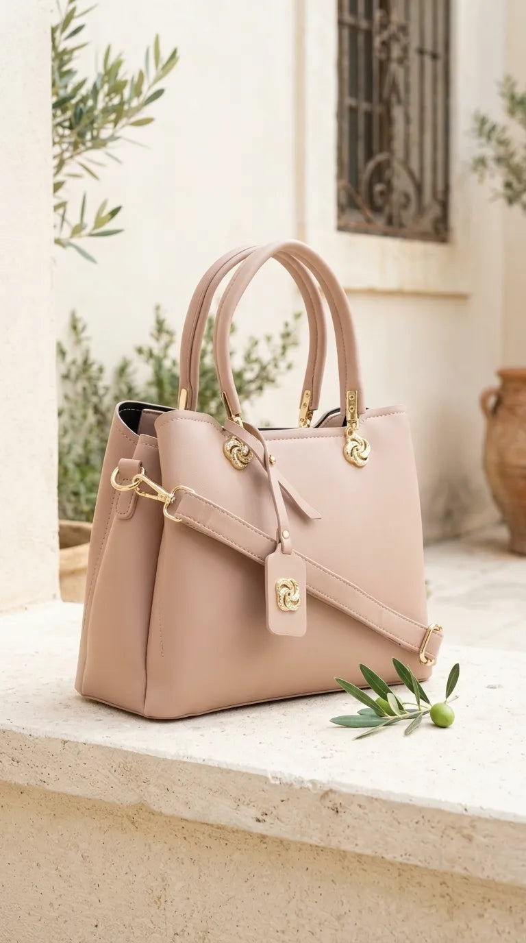 Apricot Formal Hand Bag For Women P36660