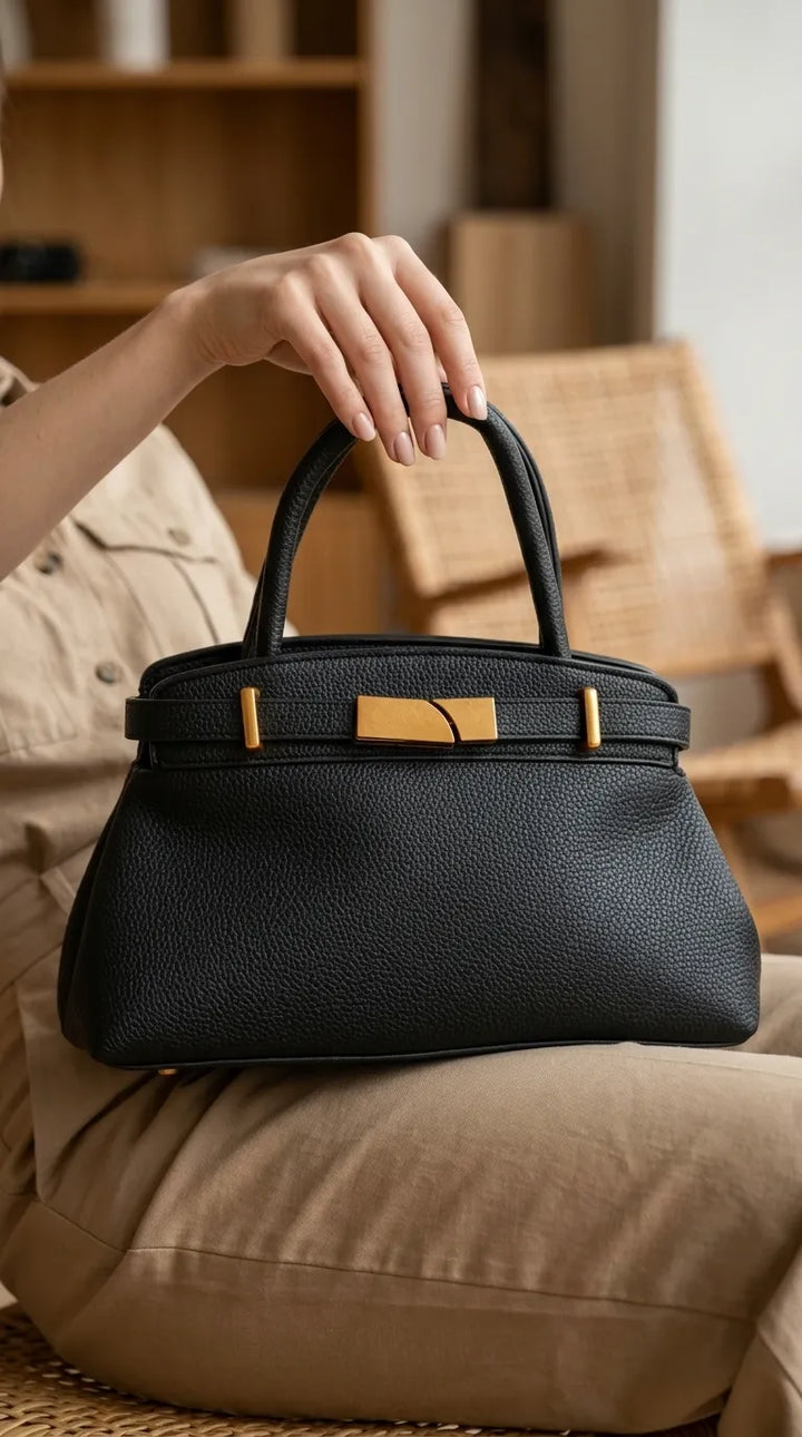 Black Formal Hand Bag For Women P36661