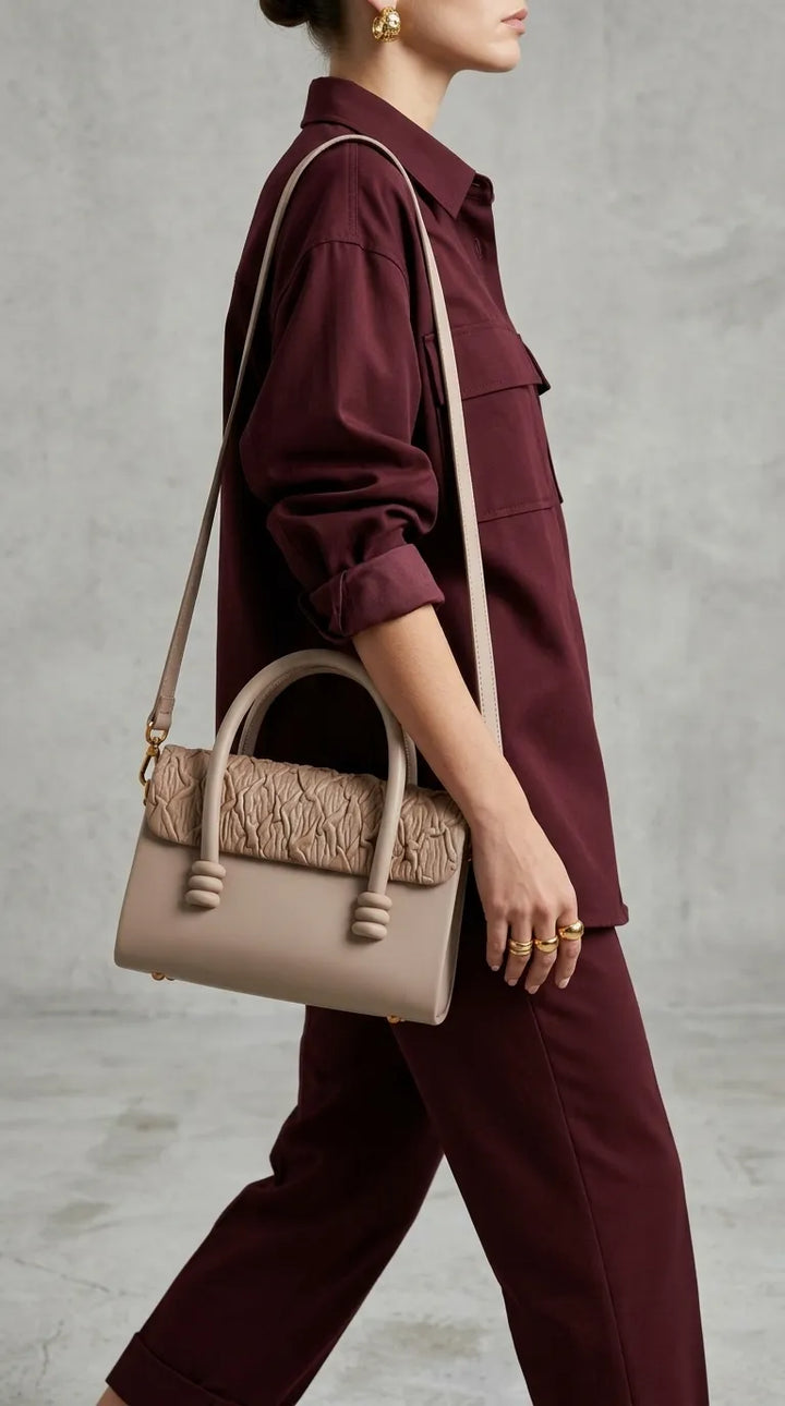 Fawn Formal Hand Bag For Women P36663