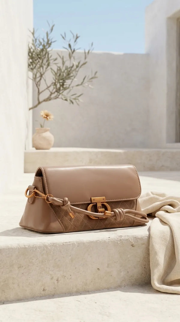 Apricot Formal Shoulder Bag For Women P36664