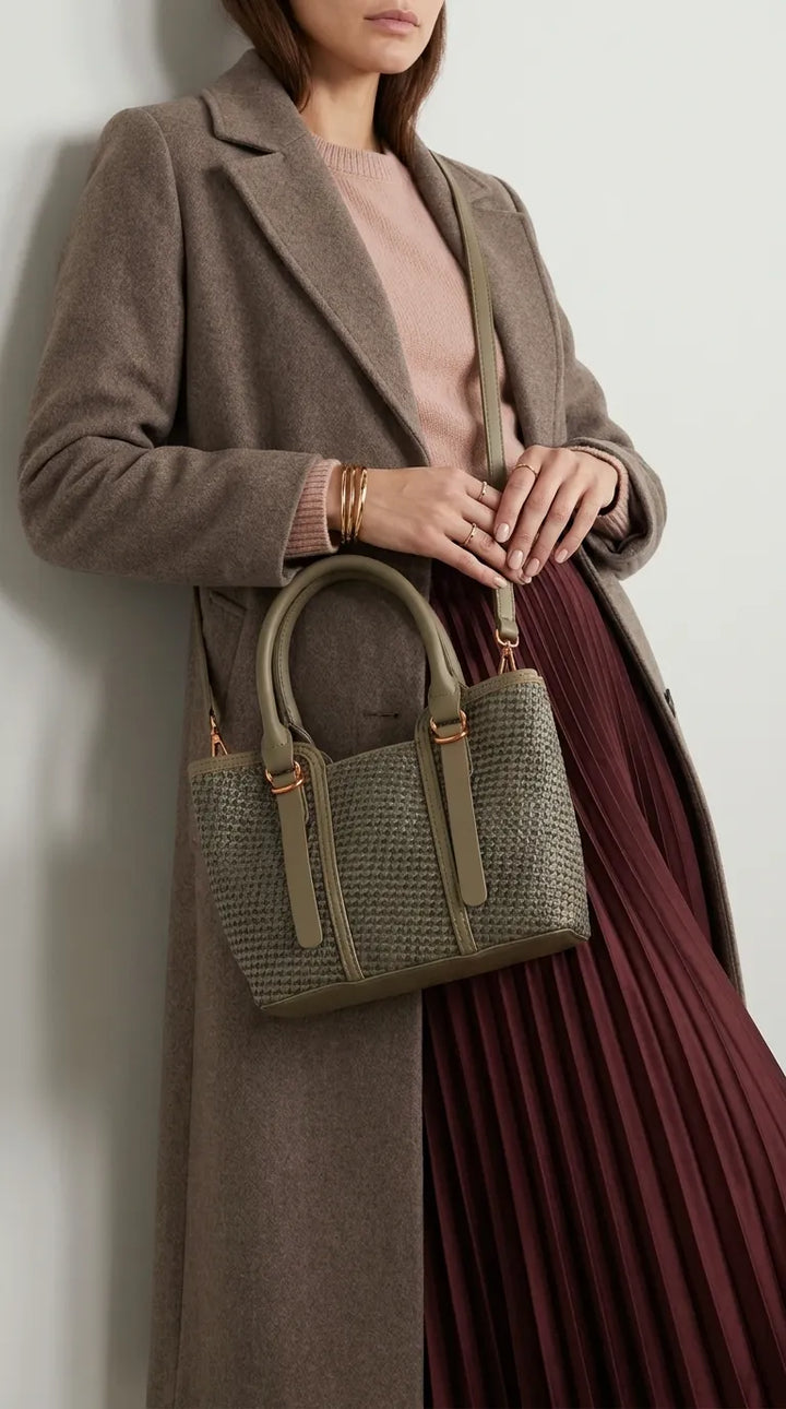 Green Formal Shoulder Bag For Women P36665