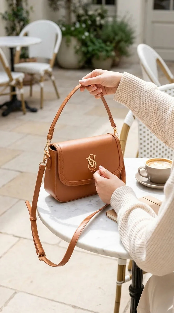 Mustard Formal Shoulder Bag For Ladies P36667