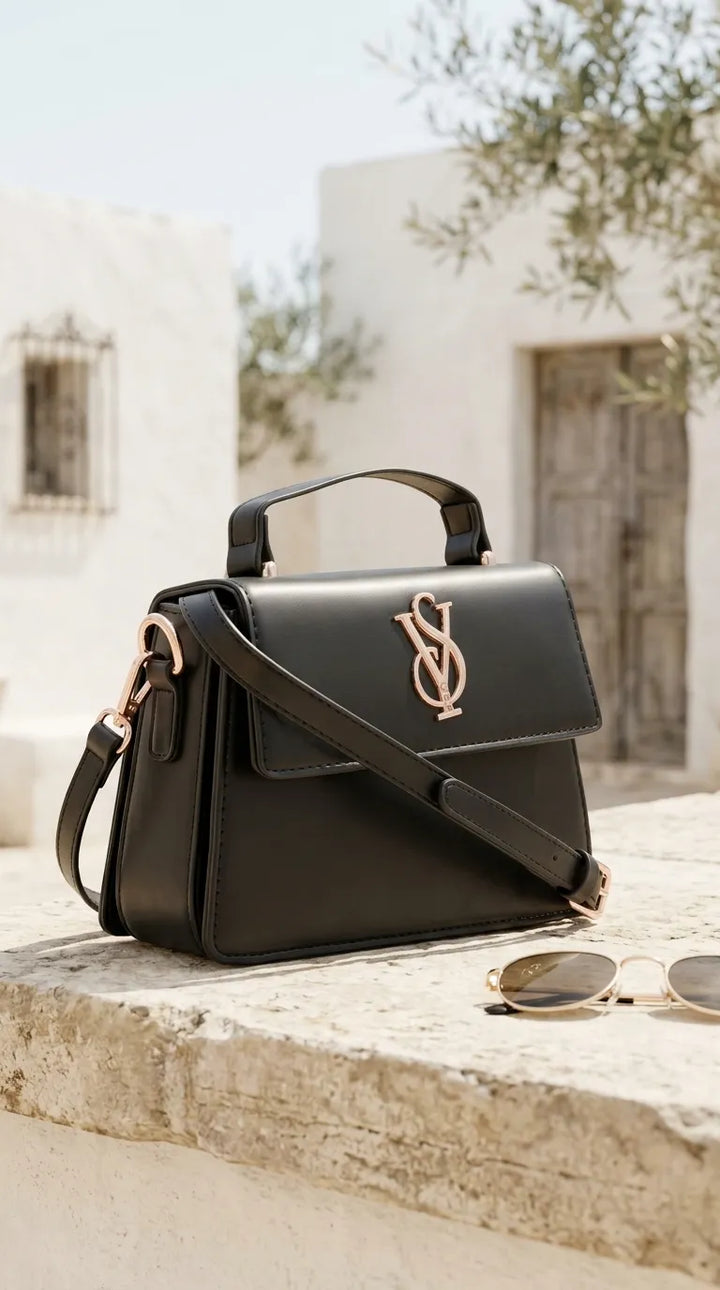 Black Formal Shoulder Bag For Ladies P36668