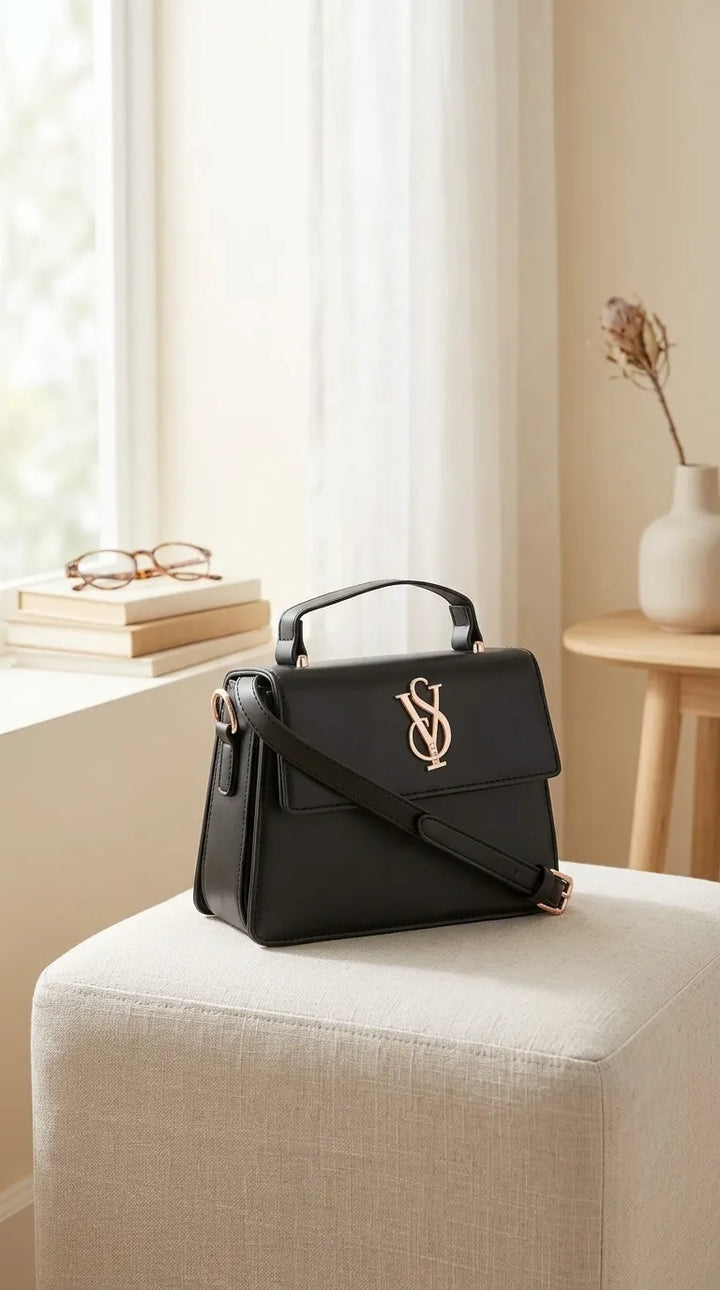 Black Formal Shoulder Bag For Ladies P36668