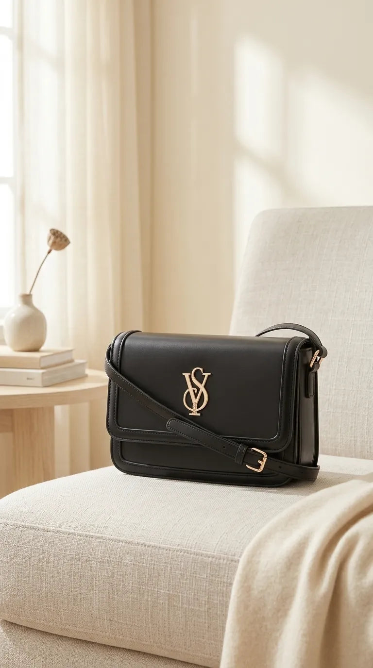 Black Formal Shoulder Bag For Ladies P36670