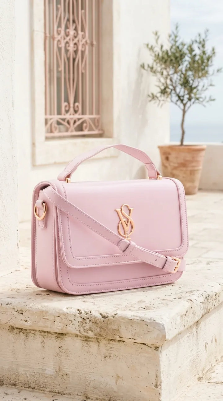 Pink Formal Shoulder Bag For Women P36671