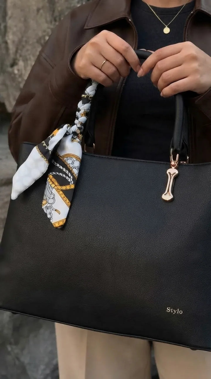Black Formal Hand Bag For Women P36673