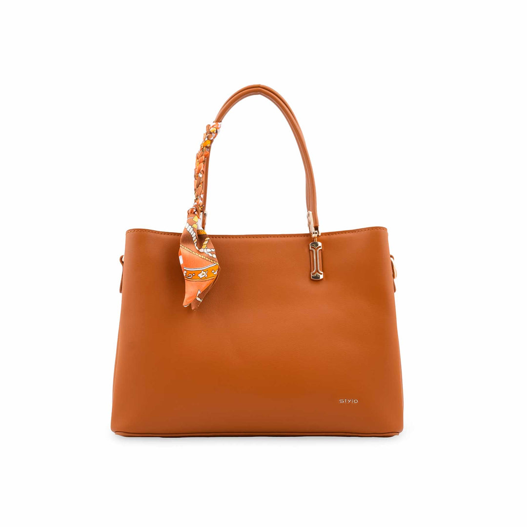 Brown Formal Hand Bag For Women P36673