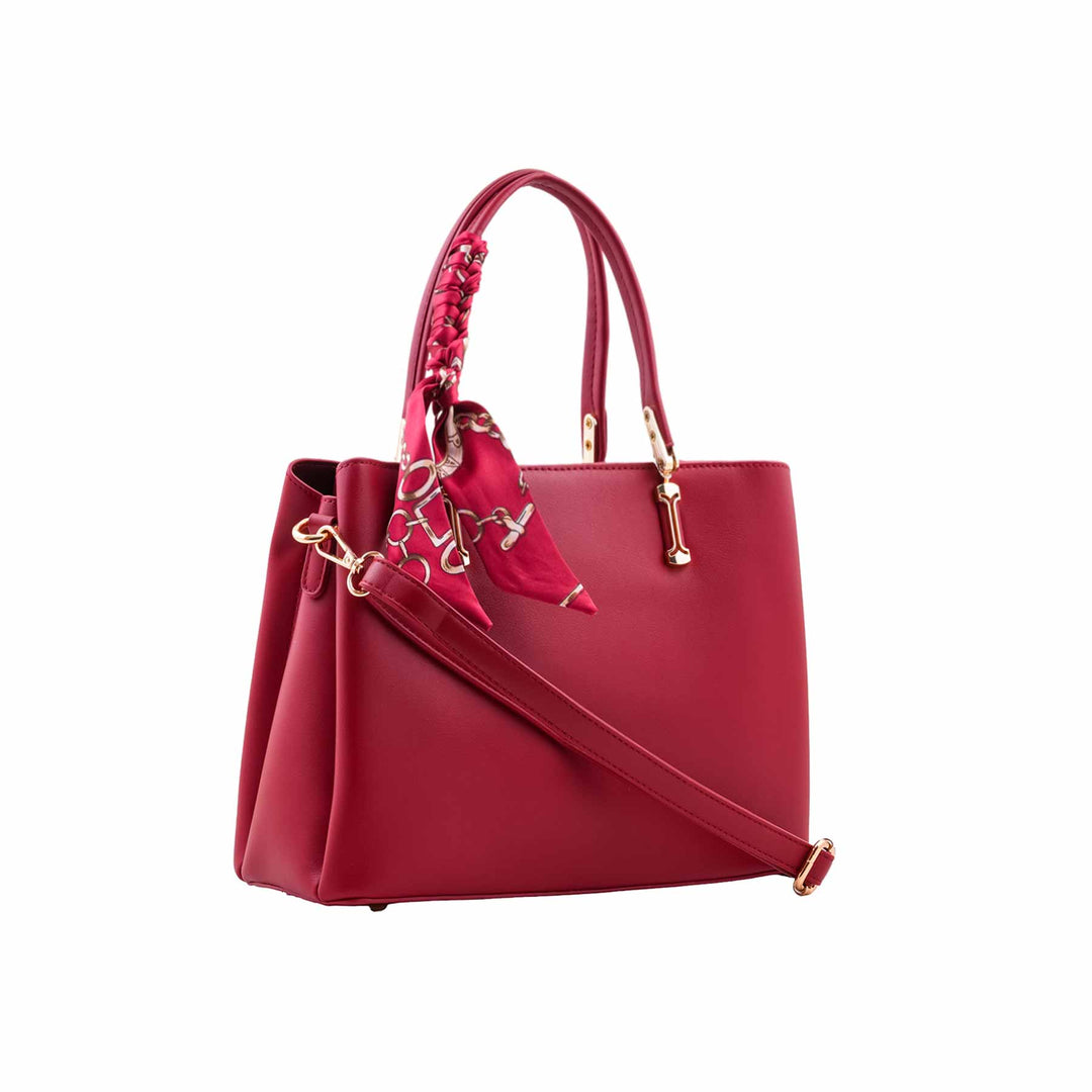 Maroon Formal Hand Bag For Women P36673
