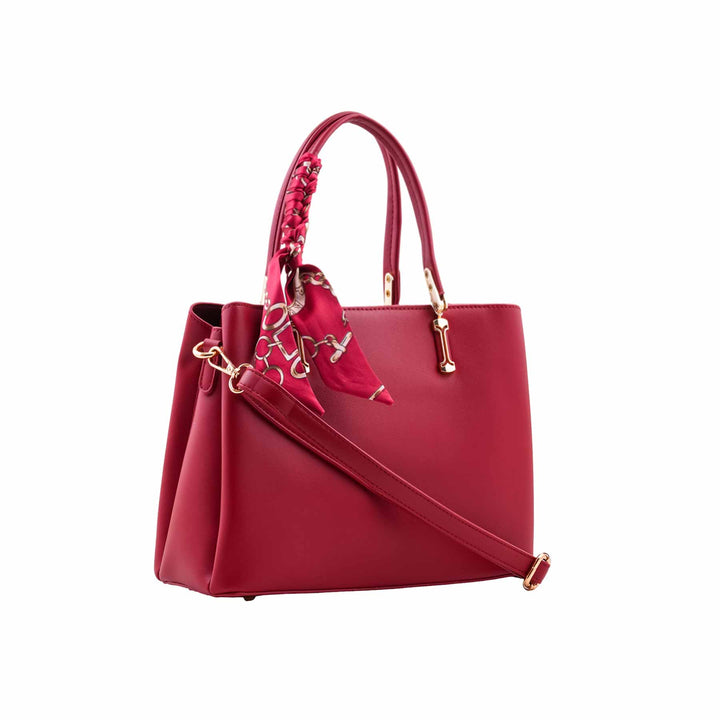 Maroon Formal Hand Bag For Women P36673