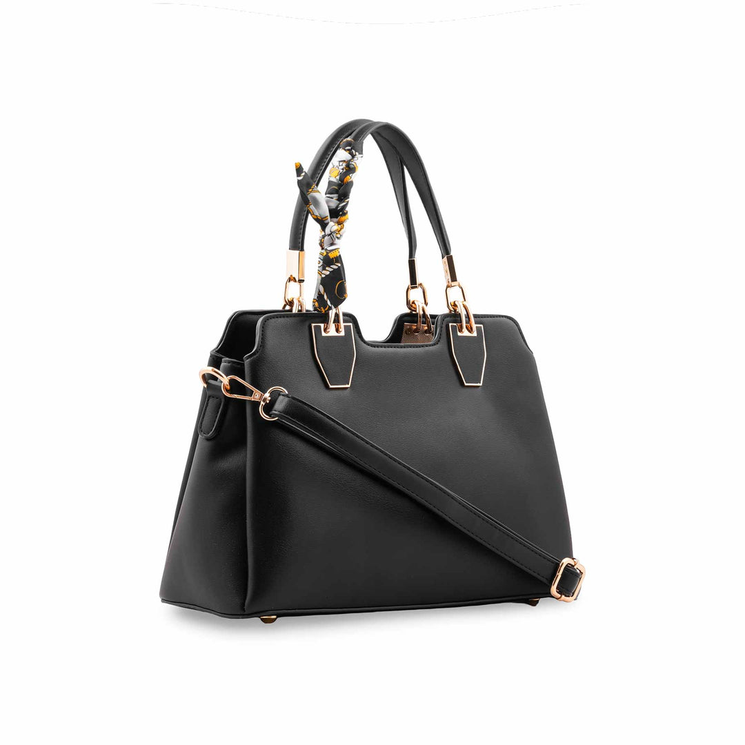 Black Formal Hand Bag For Women P36674