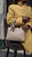Grey Formal Hand Bag For Women P36675