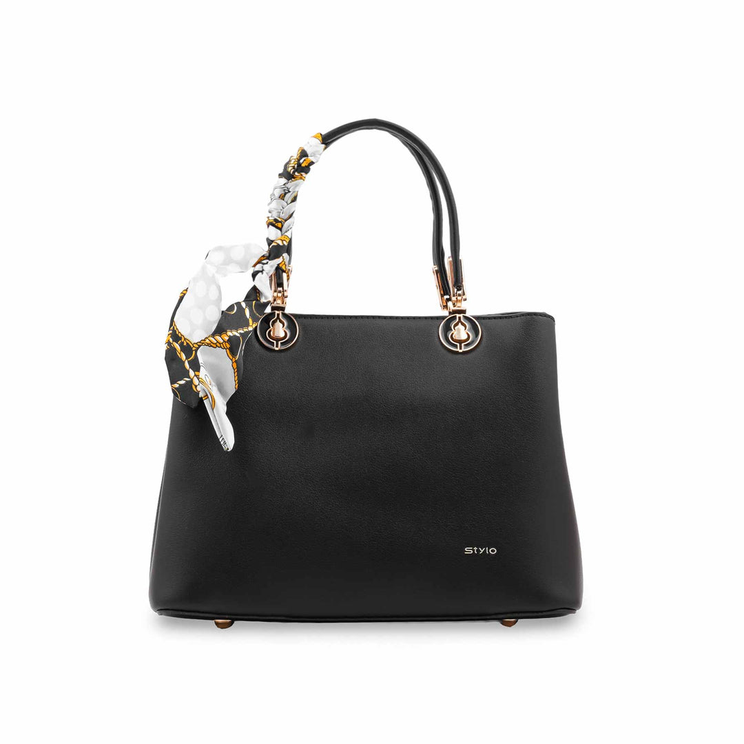 Black Formal Hand Bag For Women P36676
