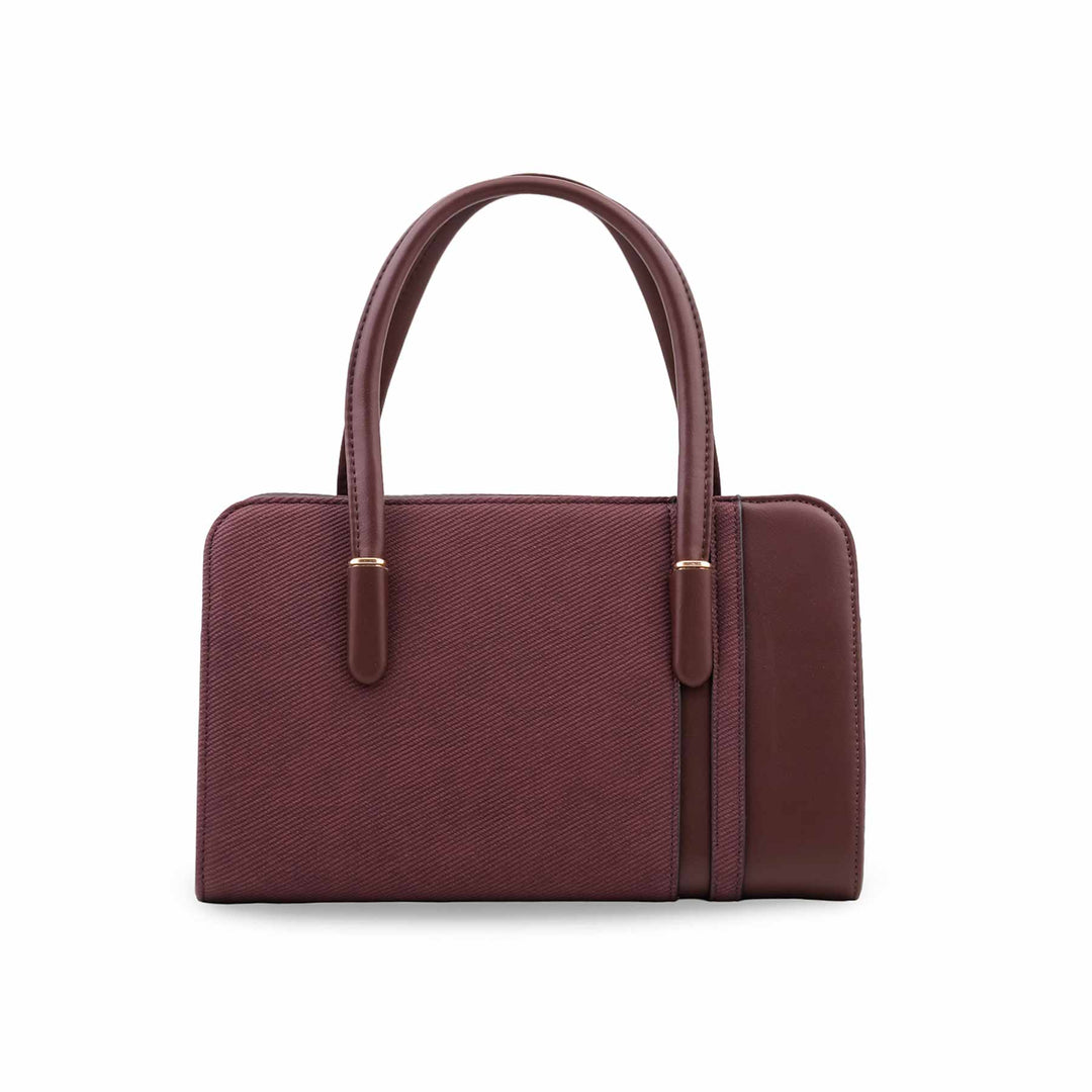 Maroon Formal Hand Bag For Women P36679