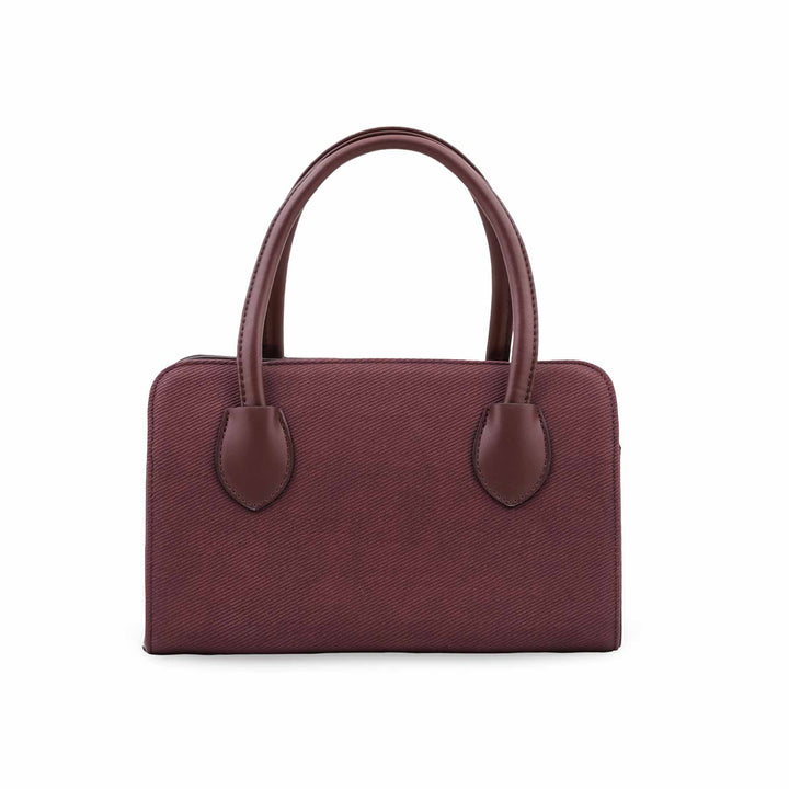 Maroon Formal Hand Bag For Women P36679