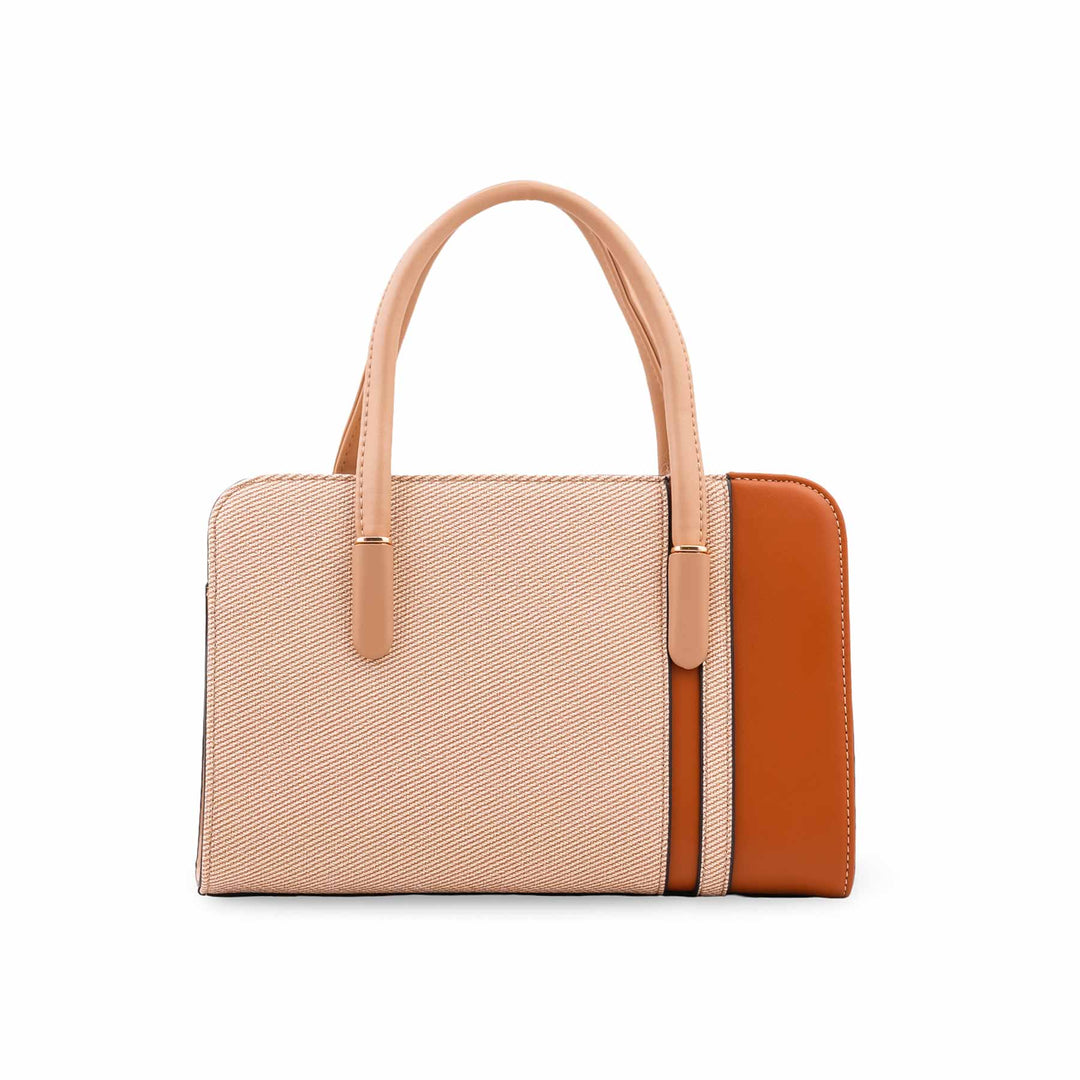 Mustard Formal Hand Bag For Women P36679