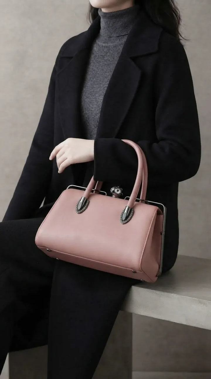 Pink Formal Hand Bag For Women P36680