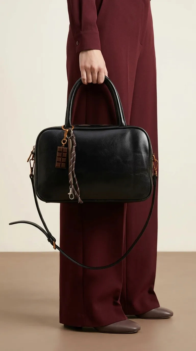 Black Formal Hand Bag For Women P36688