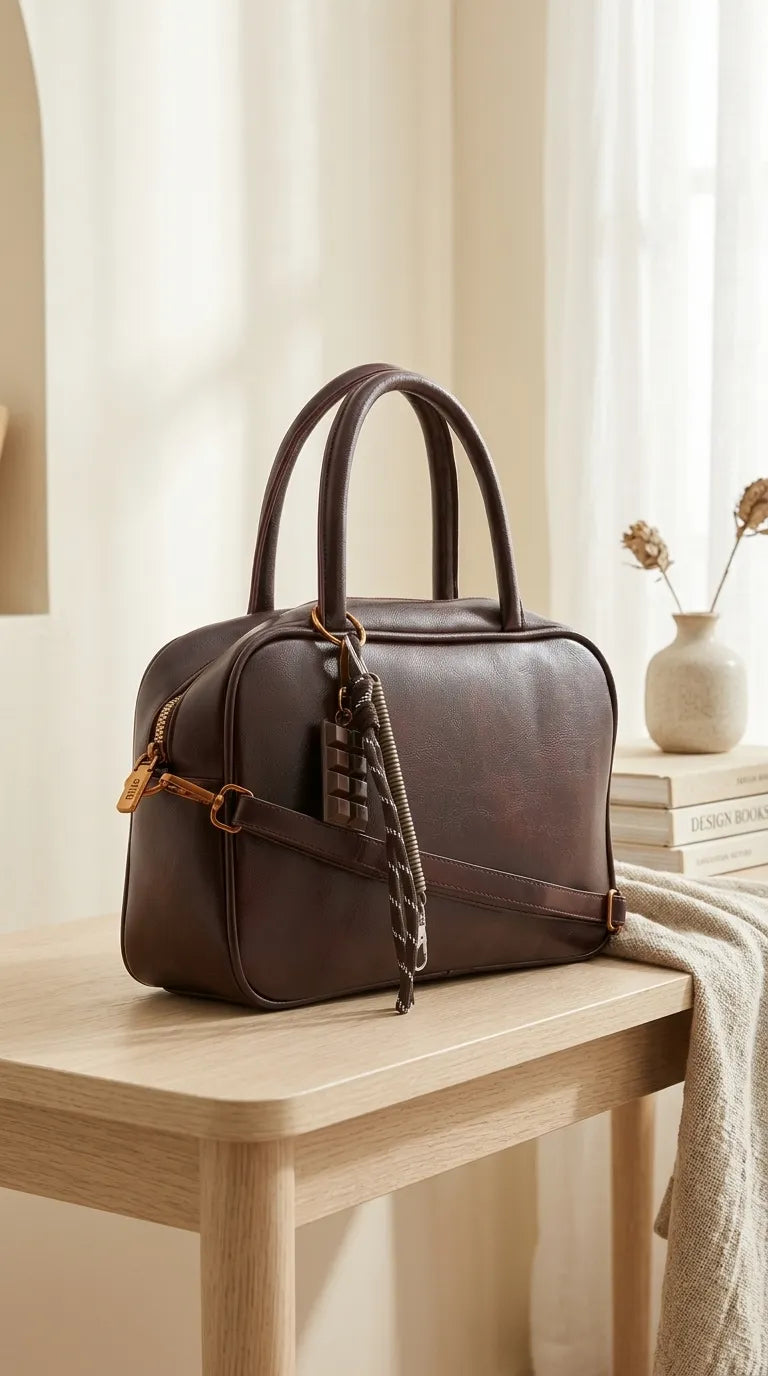 Maroon Formal Hand Bag For Women P36688